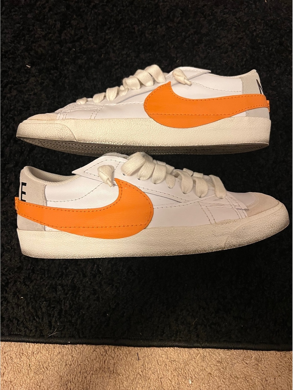 Nike Blazer Low '77 Jumbo 'White Alpha Orange'